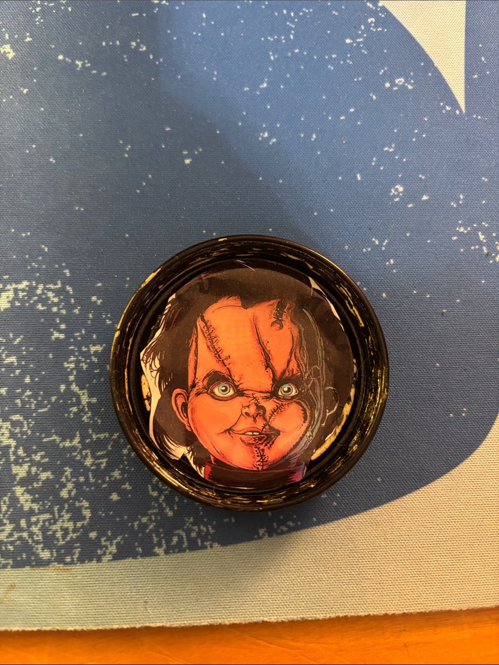 Tiffany Horror fandom vibes handcrafted jar by me - Picture 5 of 5